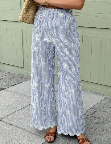 Pantaloni SHEIN, albastru