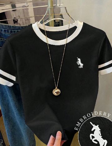 Tricou SHEIN, negru