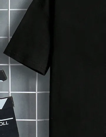 Tricou Shein Kids, negru