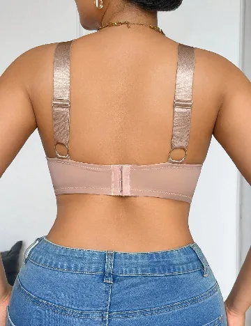 Sutien SHEIN CURVE, maro deschis
