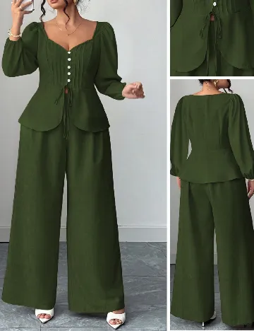 Compleu SHEIN CURVE, verde