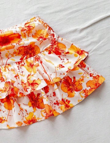 Fusta SHEIN, floral print