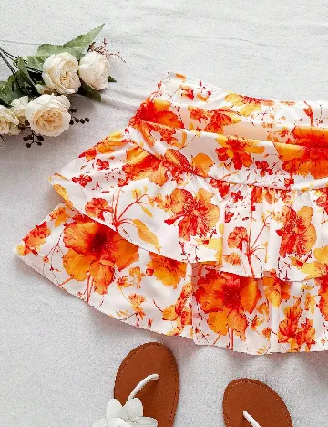 Fusta SHEIN, floral print