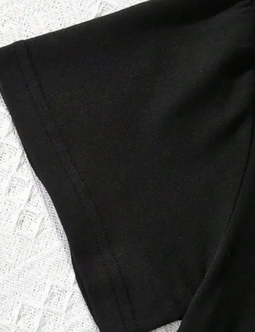 Tricou Shein Kids, negru