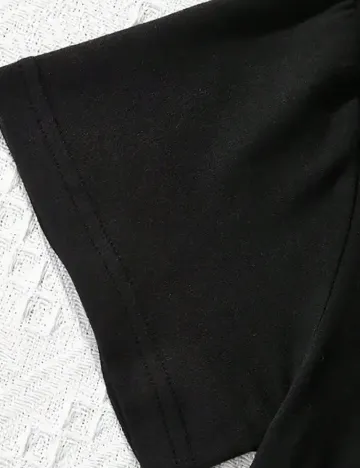 Tricou Shein Kids, negru