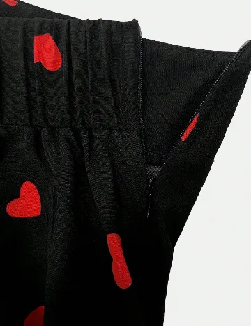 Fusta SHEIN CURVE, negru