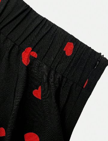 Fusta SHEIN CURVE, negru