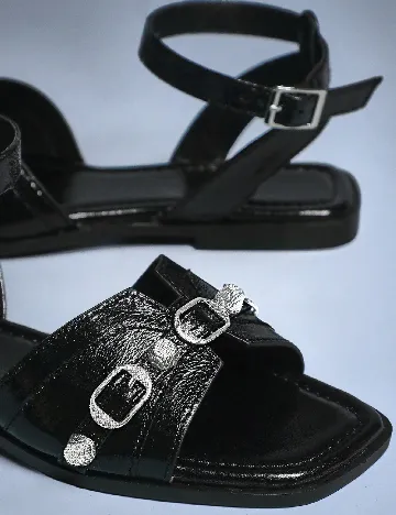 Sandale SHEIN, negru