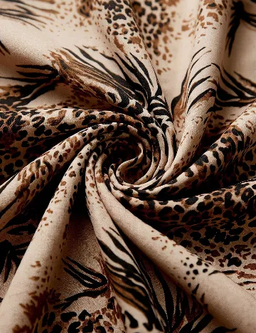 Rochie lunga SHEIN, animal print