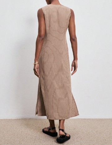 Rochie lunga SHEIN, maro