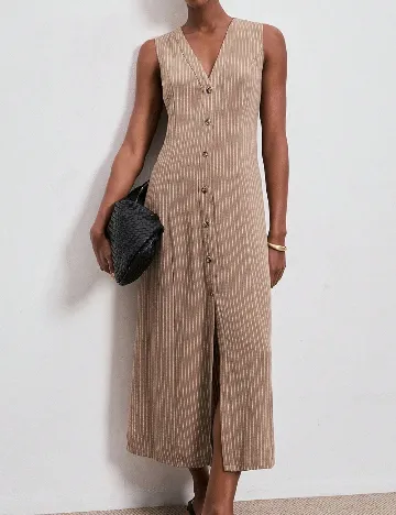 Rochie lunga SHEIN, maro