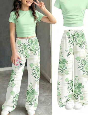 Compleu Shein Kids, verde