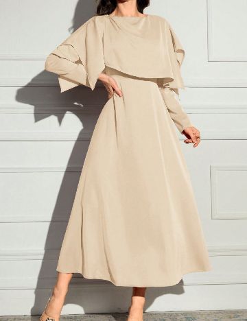 Rochie medie SHEIN, crem