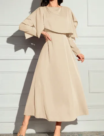 Rochie medie SHEIN, crem