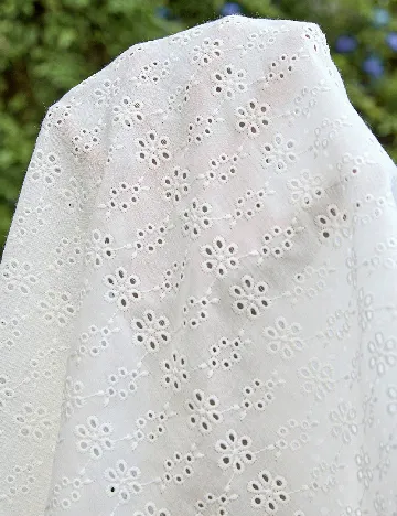 Rochie lunga SHEIN Maternity, alb