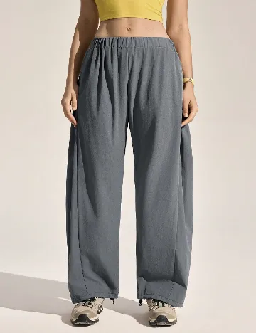 Pantaloni SHEIN, gri
