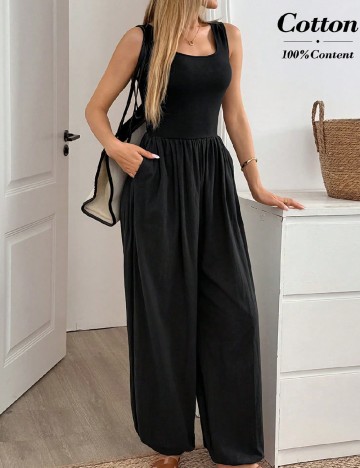Salopeta SHEIN, negru