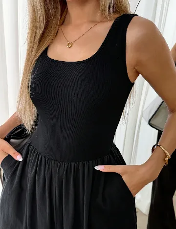 Salopeta SHEIN, negru