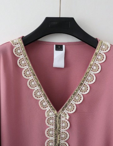 Rochie lunga SHEIN, roz