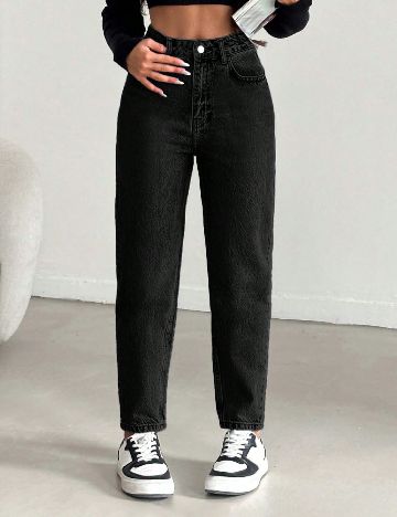 Blugi SHEIN, negru