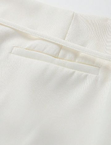 Fusta pantalon SHEIN, ecru