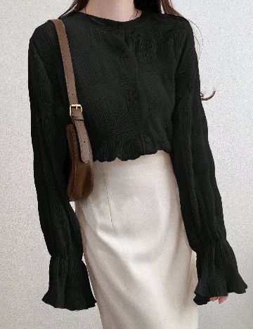 Bluza Friful, negru