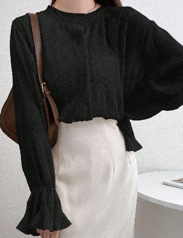 Bluza Friful, negru