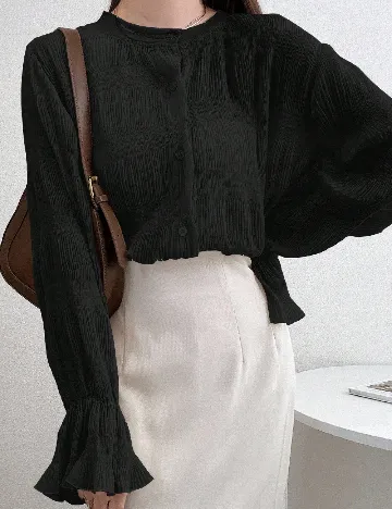 Bluza Friful, negru