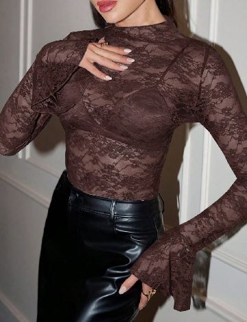 Bluza SHEIN, maro