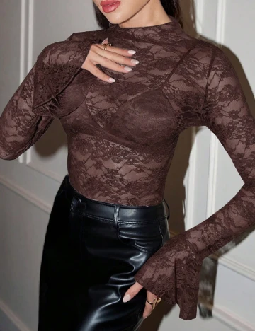 Bluza SHEIN, maro