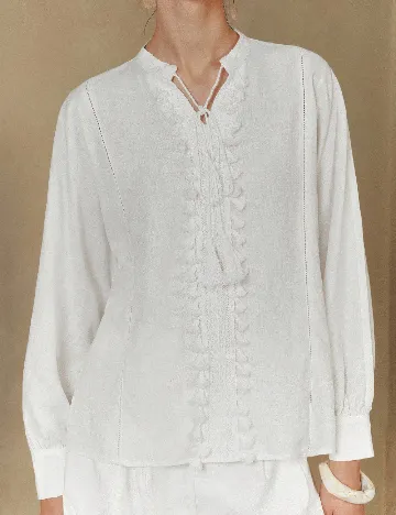 Bluza Arave, alb