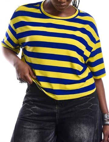 Top SHEIN CURVE, mix culori