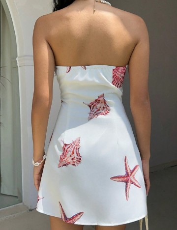Rochie scurta SHEIN, alb