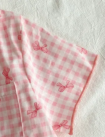 Pijama Shein Kids, roz