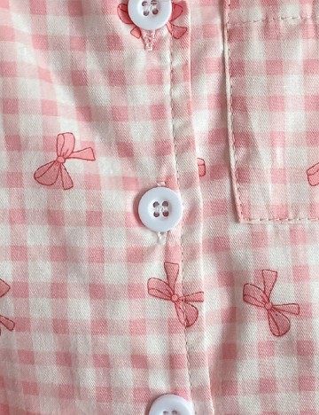 Pijama Shein Kids, roz