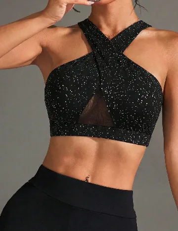 Bustiera SHEIN, negru