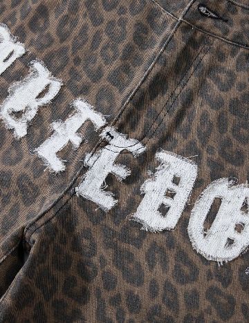 Pantaloni scurti Romwe, animal print