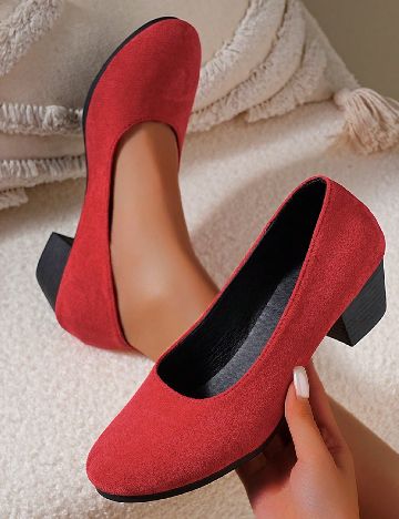 Pantofi SHEIN, rosu