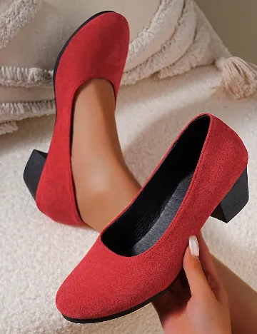 Pantofi SHEIN, rosu