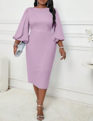 Rochie medie SHEIN CURVE, mov