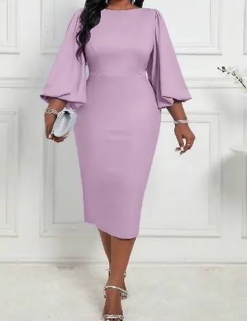 Rochie medie SHEIN CURVE, mov