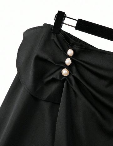 Fusta SHEIN CURVE, negru