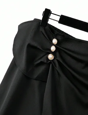 Fusta SHEIN CURVE, negru