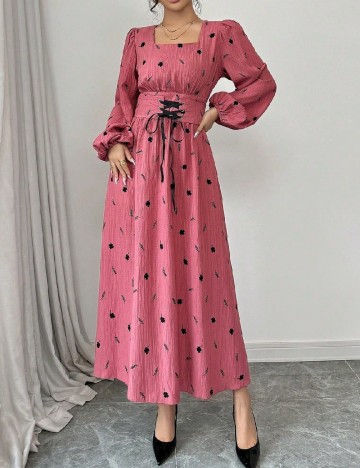 Rochie lunga SHEIN, roz