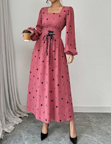 Rochie lunga SHEIN, roz
