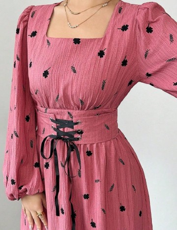 Rochie lunga SHEIN, roz