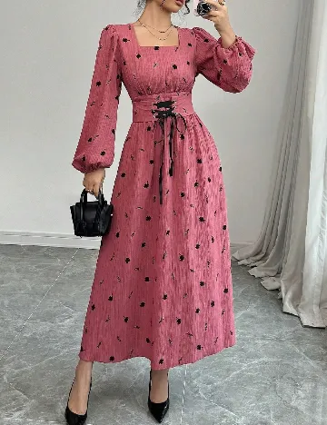 Rochie lunga SHEIN, roz