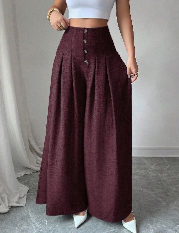 Pantaloni SHEIN, mov