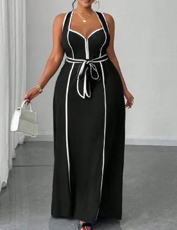 Rochie lunga SHEIN CURVE, negru