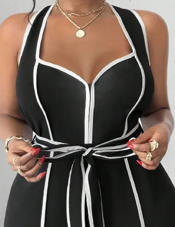 Rochie lunga SHEIN CURVE, negru